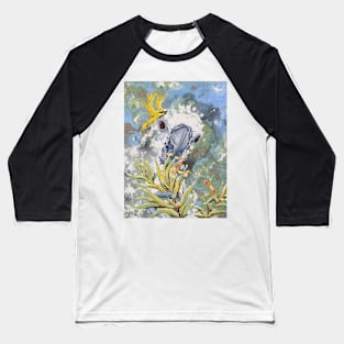 Sulphur Secateur "Sulphur-Crested Cockatoo Baseball T-Shirt